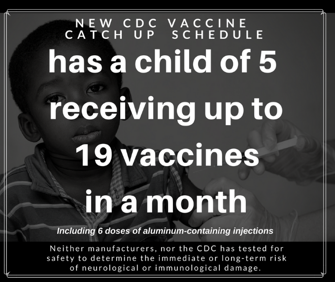 CDC-Richtlinie: 19 Impfdosen in einem Monat empfohlen