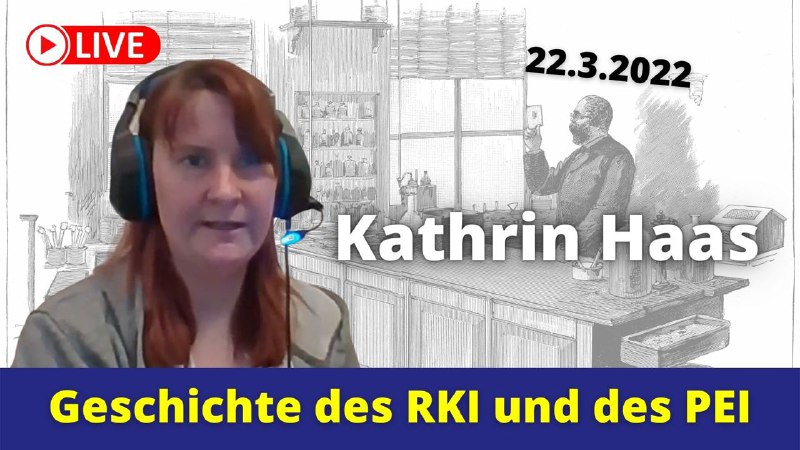 20 Uhr LIVEKathrin HaasGeschichte des RKI und des PEIDlivehttps://dlive.tv/bitteltvVKhttps://vk.com/bitteltvTwitchhttps:...