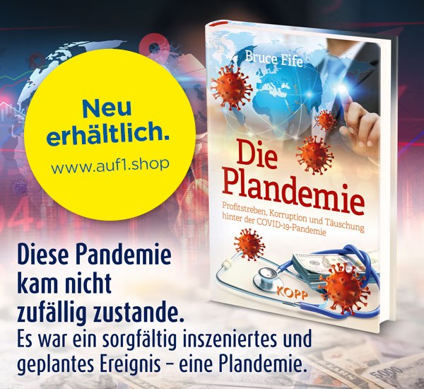 AUF1-Leseempfehlung:„Die Plandemie“ von Bruce FifeDiese Pandemie kam nicht zufällig zustande. Es war ein sorgfältig insz...