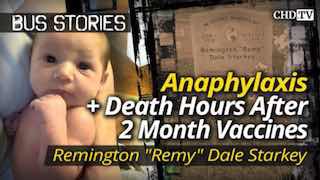 Anaphylaxie + Tod Stunden nach der 2-Monats-ImpfungEr schrie 10 Minuten lang wie am Spieß, nachdem er seinen CDC-Plan be...