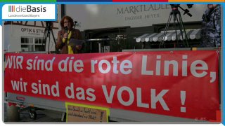 Bilder von der Demonstration zum Thema WHO in NördlingenAm 3. März 2024 versammelten sich auf Einladung von Isabel Graum...