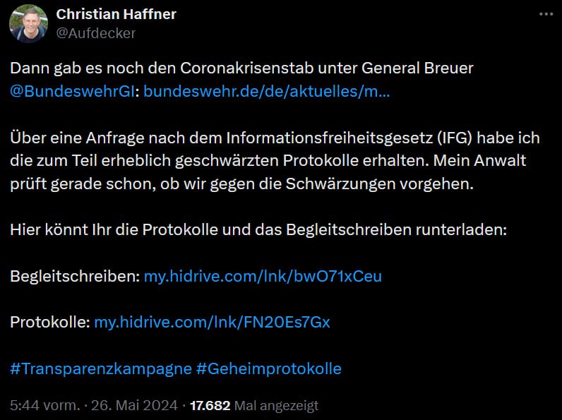 Christian Haffner@AufdeckerDann gab es noch den Coronakrisenstab unter General Breuer @BundeswehrGIh...