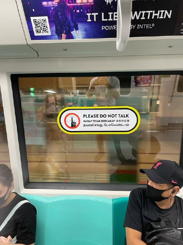 Demnächst in einer "Smart City" in Ihrer Nähe. (Foto: Singapur)Damit die Menschen sich nicht untereinander über diesen C...