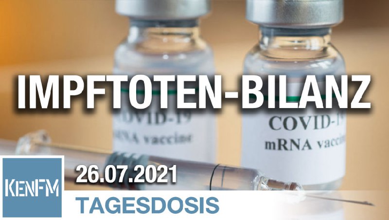 Die Impftoten-Bilanz | Von Jens BernertBisher wurden laut zuständiger EU-Datenbank 19.000 Tote nach Corona-Impfung gemel...