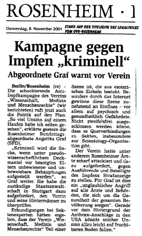 Die SPD-Regionalrätin Ines Schmidt aus Esslingen, die Hans Tolzin einen Demokratiefeind nennt, weil er ein kritisches Im...