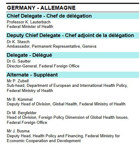 Die deutschen WHO-Delegierten.Weiterführend:https://impfen-nein-danke.de/who...