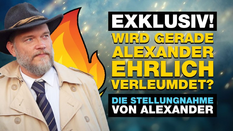 #Dringend #AusGegebenemAnlass LIVE | Wird ALEXANDER EHRLICH gerade verleumdet? | #EXKLUSIV #DRINGEND...