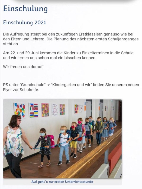 Einschulung 2021! Kinder wie Sklaven!Schule Am GutsparkOpperklappe 838259 Salzgitter-FlachstöckheimS...