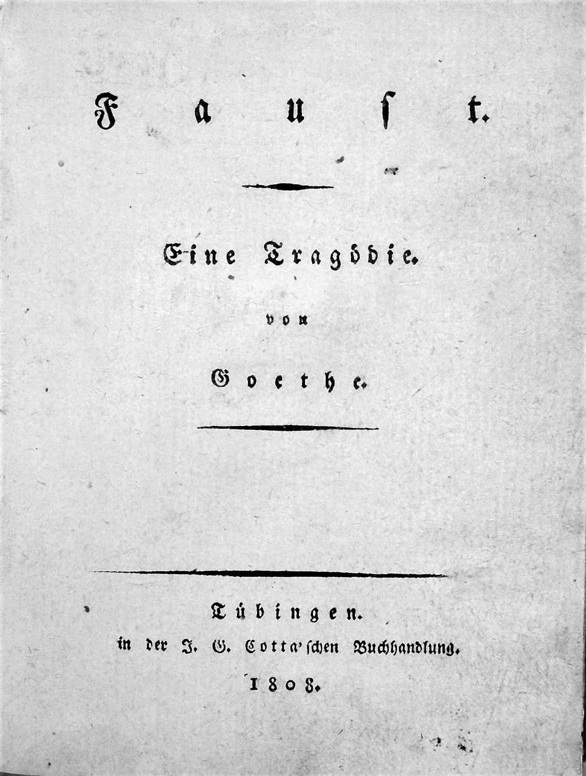 Goethe und der Pestbetrug