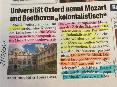Komm.: Waren Mozart und Beethoven Rassisten? Müssen Mozart-Kugeln verboten werden?Sind Komponisten k...