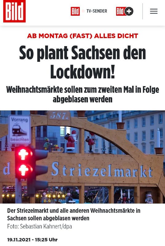 Kretschmer verbietet alle Weihnachtsmärkte in Sachsen!Das ist ein Schlag ins Gesicht aller Sachsen u...
