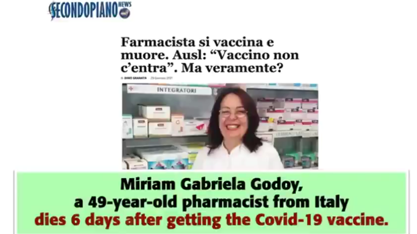 Covid-19-Impf-/Gen-Schäden und Impf-/Gen-Tote!
