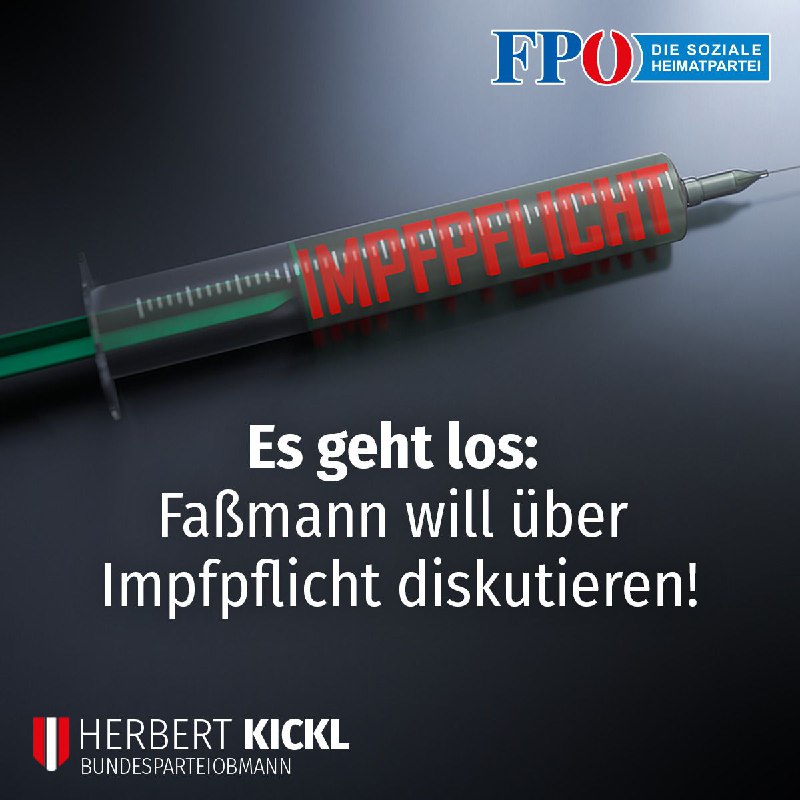 ÖVP-Bildungsminister Faßmann spricht sich zwar gegen eine Impfpflicht nur für Lehrer aus, hat aber offensichtlich nichts...