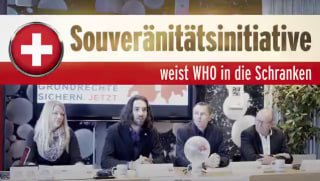 Schweizer Souveränitätsinitiative weist internationale Organisationen wie die WHO in die Schranken HD-Video & Downl...