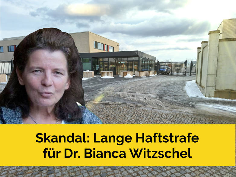 Skandal: Dr. Bianca Witzschel zu langer Haftstrafe verurteilt. Dr. Bianca Witzschel wurde soeben vom ...