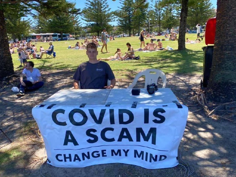 Covid is a scam...
