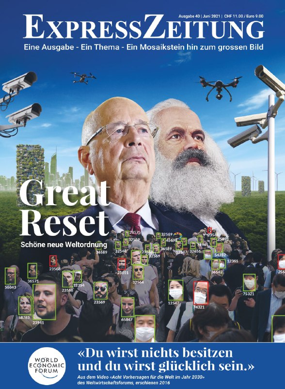 Great Reset - Schöne neue Welt Unsere neue Ausgabe bietet den Auftakt ...