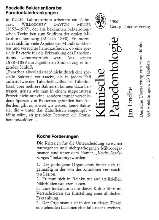 Betrug des Robert Koch & Postulate