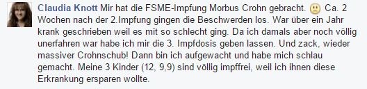 Impfschaden FSME