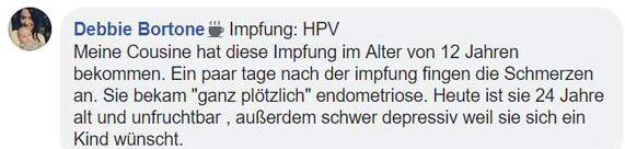 Impfschaden HPV