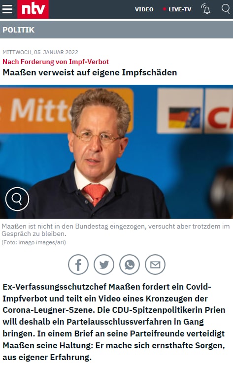 "In einem Brief an andere Parteimitglieder, der auch der Deutschen Presse-Agentur vorliegt, verteidi...