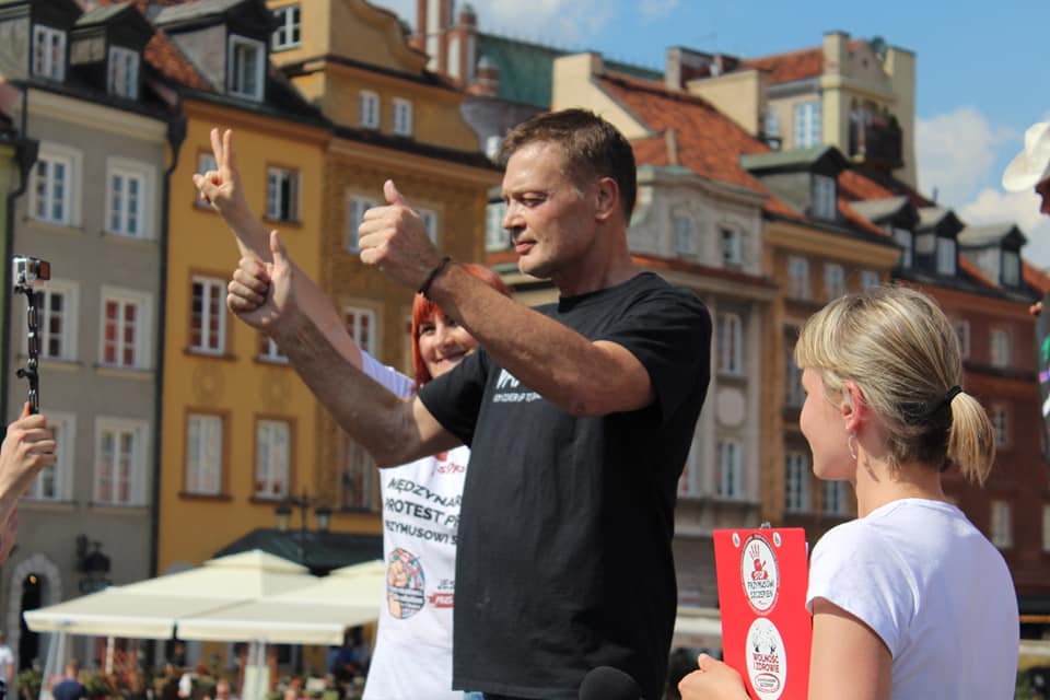 Erfolgreiche Juni-Demo in Warschau!